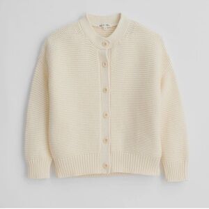 ALEX MILL Nico Chunky Knit Cardigan in Ivory Size XS NWT